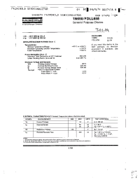 Datasheet 1N747 manufacturer Fairchild