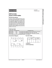 Datasheet 74125 manufacturer Fairchild