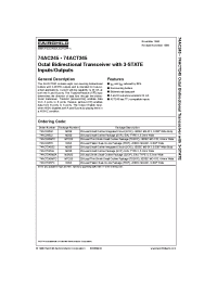 Datasheet 74ACT245SJ manufacturer Fairchild