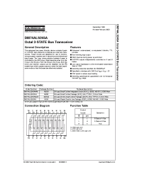 Datasheet 74ALS245 производства Fairchild