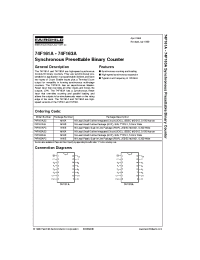 Datasheet 74F163ASJ производства Fairchild