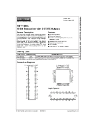 Datasheet 74FR16245QC manufacturer Fairchild