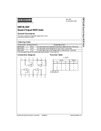 Datasheet 74LS02 manufacturer Fairchild