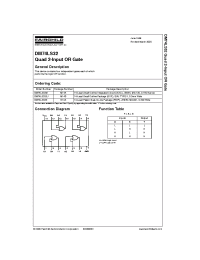 Datasheet 74LS32 manufacturer Fairchild