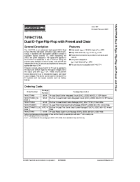Datasheet 74VHCT74AN производства Fairchild