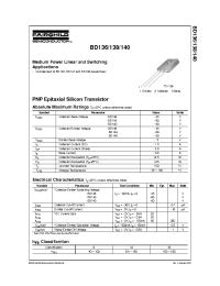 Datasheet BD14010 manufacturer Fairchild