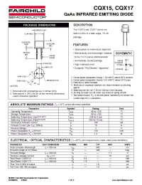 Datasheet CQX17 производства Fairchild
