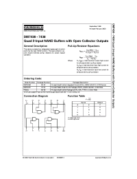 Datasheet DM7438 manufacturer Fairchild