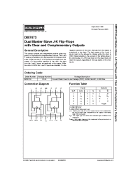 Datasheet DM7473N manufacturer Fairchild