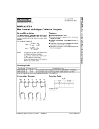 Datasheet DM74ALS05 manufacturer Fairchild