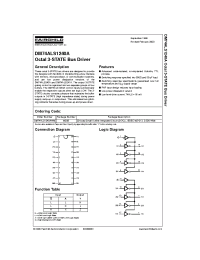 Datasheet DM74ALS1240AWM manufacturer Fairchild