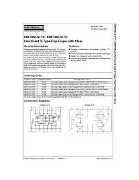 Datasheet DM74ALS175 manufacturer Fairchild