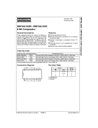 Datasheet DM74ALS520N manufacturer Fairchild