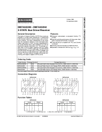 Datasheet DM74AS244N manufacturer Fairchild