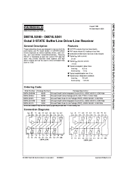 Datasheet DM74LS241 производства Fairchild