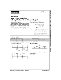 Datasheet DM74LS26M manufacturer Fairchild