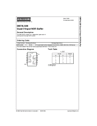 Datasheet DM74LS28 manufacturer Fairchild