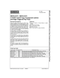 Datasheet DM74LS373 manufacturer Fairchild