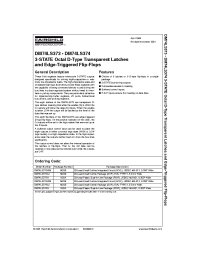 Datasheet DM74LS374WMX manufacturer Fairchild