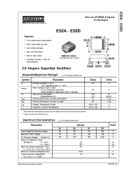 Datasheet ES04S manufacturer Fairchild