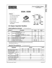 Datasheet ES3A производства Fairchild
