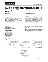 Datasheet FAN5613MPX manufacturer Fairchild