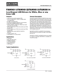 Datasheet FAN5614S7X manufacturer Fairchild