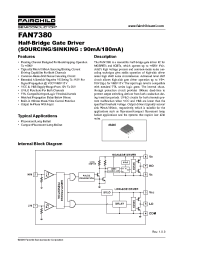 Datasheet FAN7380MX manufacturer Fairchild