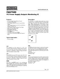 Datasheet FAN7680 manufacturer Fairchild