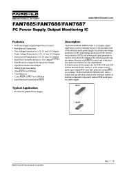 Datasheet FAN7686M manufacturer Fairchild