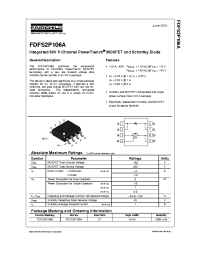 Datasheet FDFS2P106A manufacturer Fairchild