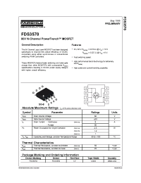 Datasheet FDS3570 manufacturer Fairchild