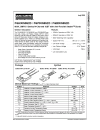 Datasheet FGB30N6S2D manufacturer Fairchild