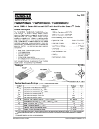 Datasheet FGH20N6S2D manufacturer Fairchild