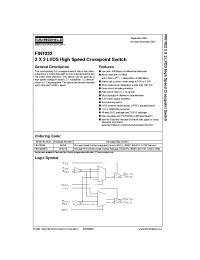 Datasheet FIN1022 manufacturer Fairchild