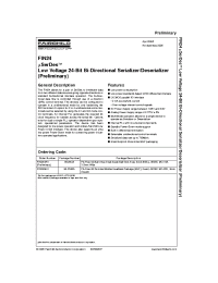 Datasheet FIN24 manufacturer Fairchild