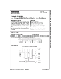 Datasheet FIN3383MTD manufacturer Fairchild