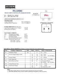 Datasheet FLLD261 manufacturer Fairchild