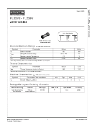 Datasheet FLZ12VC manufacturer Fairchild