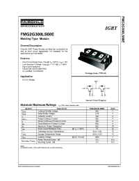 Datasheet FMG2G300LS60E manufacturer Fairchild