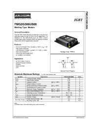 Datasheet FMG2G300US60 manufacturer Fairchild