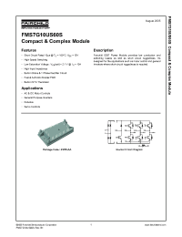 Datasheet FMS7G10US60S manufacturer Fairchild