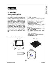 Datasheet FPAL15SM60 manufacturer Fairchild
