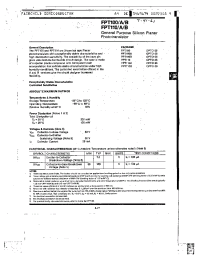 Datasheet FPT100B производства Fairchild