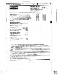 Datasheet FPT120 manufacturer Fairchild