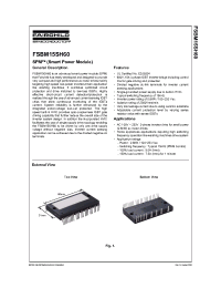 Datasheet FSBM15SH60 manufacturer Fairchild