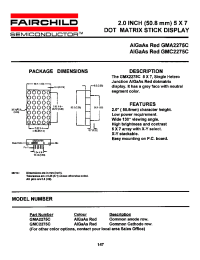 Datasheet GMA2275C производства Fairchild