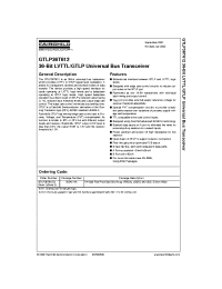 Datasheet GTLP36T612G manufacturer Fairchild