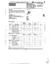 Datasheet IRF511 manufacturer Fairchild