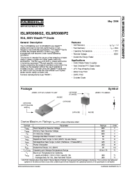 Datasheet ISL9R3060G2 manufacturer Fairchild